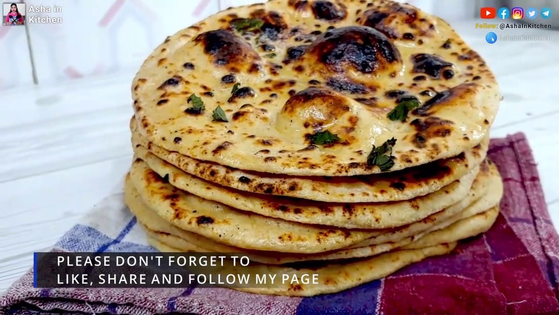 Tawa Tandoori Roti Recipe
