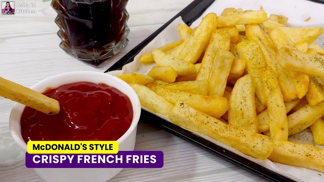 French Fries Recipe क्रिस्पी फ्रेंच फ्राइज How To Make Crispy French Fries French Fries