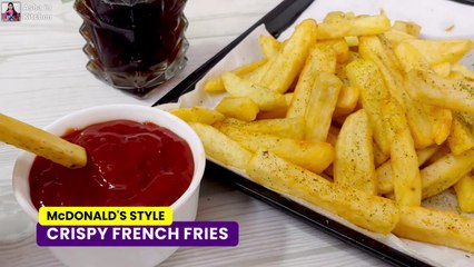 French Fries Recipe | क्रिस्पी फ्रेंच फ्राइज | How to Make Crispy French Fries | French Fries