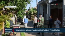 Jelang Idul Adha, Kampung di Kendal Disemprot Disinfektan