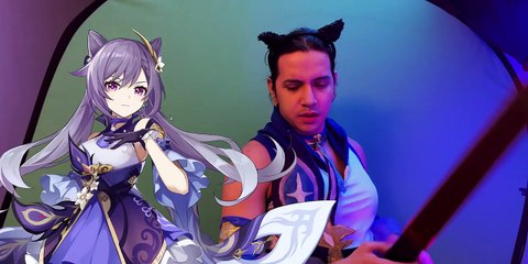 I Transformed Myself Into KeQing Using VFX!