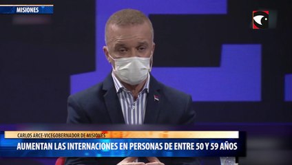 Aumentan las internaciones en personas de entre 50 y 59 años