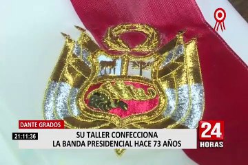 Conozca a la familia que por más de 70 años ha ido elaborando las bandas presidenciales