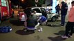 Motociclista fica ferido em acidente de trânsito no cruzamento da Rua Riachuelo com Minas Gerais no Centro