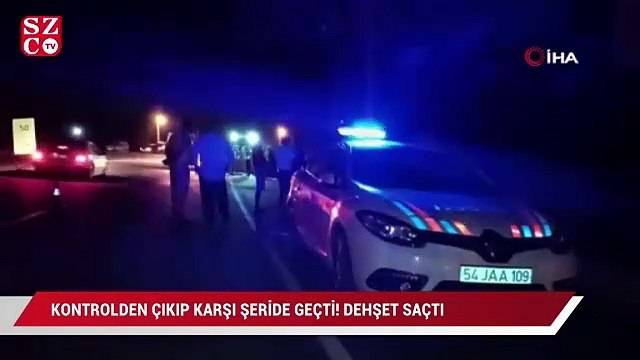 Kontrolden çıkarak karşı şeride geçen araç dehşet saçtı: 1’i çocuk 5 yaralı