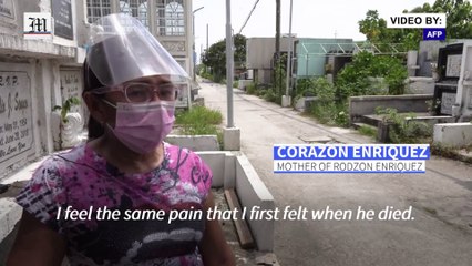 Philippine drug war victims exhumed as grave leases expire