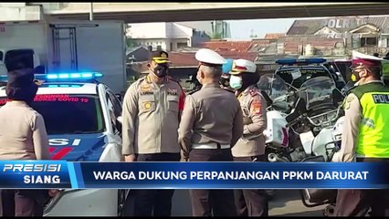Masyarakat Dukung Perpanjangan PPKM Darurat