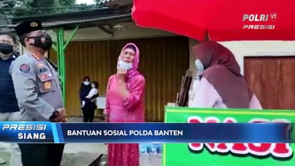 Rasa Haru Ibu Pedagang Kaki Lima di Serang Banten, Diberi Himbauan PPKM Oleh Polisi