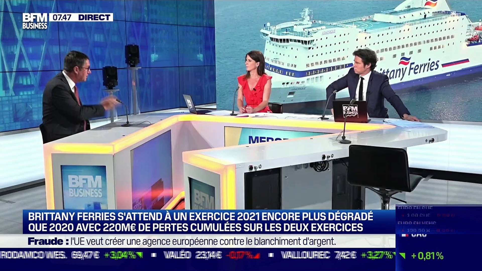 Jean-Marc Roué (Brittany Ferries): Brittany Ferries s'attend à un exercice  2021 encore plus dégradé que 2020 - 21/07 - Vidéo Dailymotion