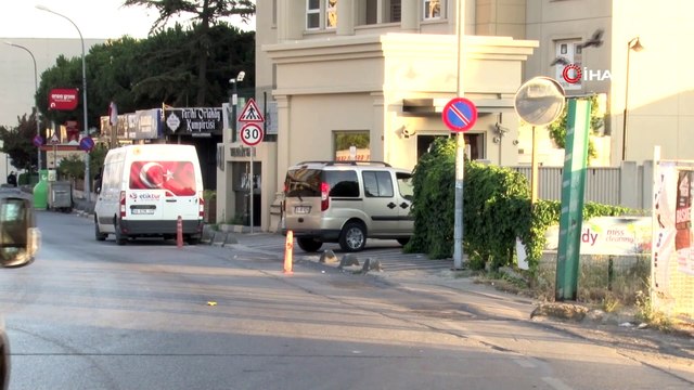 Kartal’da mafya dehşeti kamerada: Lüks siteyi kurşun yağmuruna tuttular