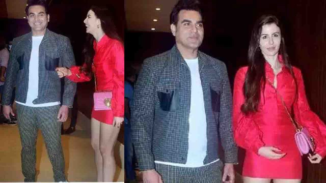 Arbaaz Khan और Giorgia Andriani की Chemistry कैमरा में हुई कैद, Check Out Viral Photo | FilmiBeat