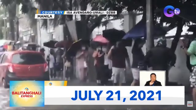 Balitanghali Express: July 21, 2021