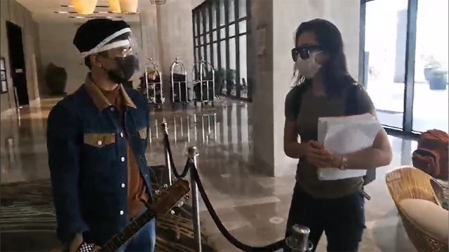 'Stories from the Heart: Loving Miss Bridgette' co-stars Beauty Gonzales at Kelvin Miranda meet for the first time