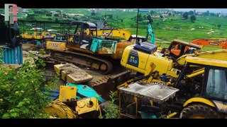 Diffrent Types Of Excavator Store In Warehouse - Excavator Video | RoadPlan | RoadPlanet