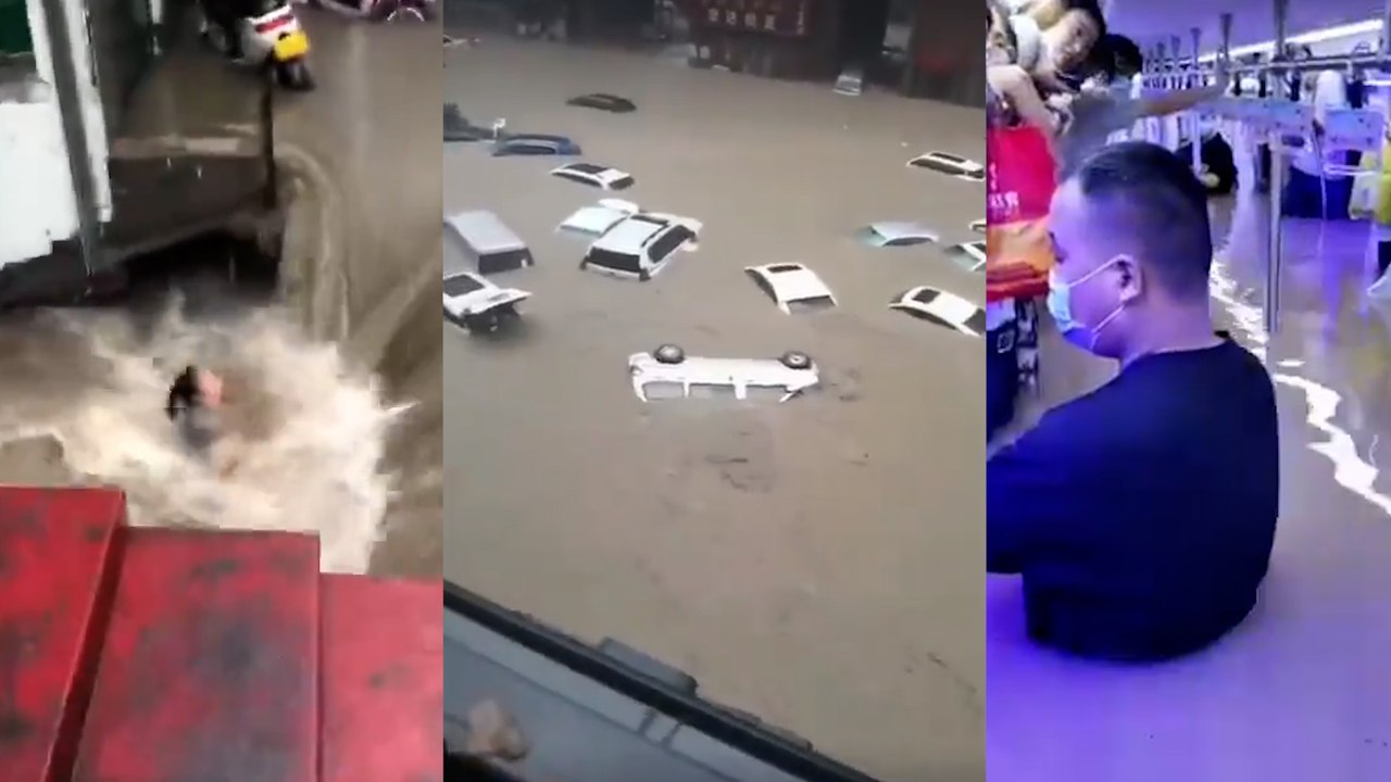 Inondations en Chine : Zhengzhou submergée, des morts dans le métro...