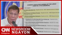 Mga naipasang batas sa ilalim ng administrasyong Duterte