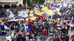 Protestas pacíficas y algunos disturbios en el Día de la Independencia en Colombia