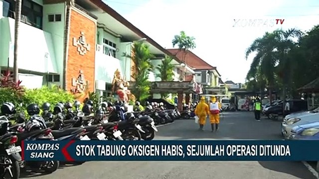 RSUD Klungkung Bali Kehabisan Stok Tabung Oksigen, Sejumlah Operasi Terpaksa Ditunda
