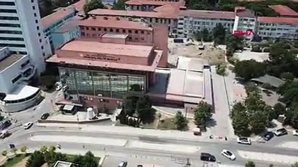 Download Video: Tarihi Haydarpaşa Numune Hastanesi'nin dahiliye binasının yıkımına başlandı