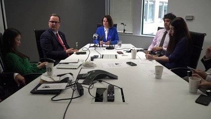 La leader dell'opposizione bielorussa negli Usa: "Aumentate le sanzioni contro Lukashenko"