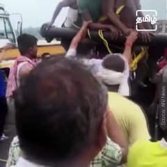 SDRF Rescues 4 Labourers From Bridge Construction Site In Haridwar