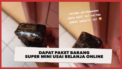 Wanita Dapat Paket Barang Super Mini Usai Belanja Online, Publik Penasaran Lihat Isinya