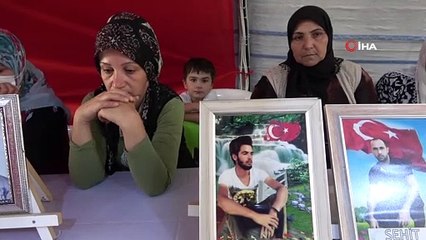 Evlat nöbetindeki aileler bayramın ikinci gününde de çadırda bekliyor