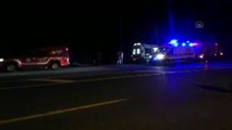 Şarampole devrilen yolcu otobüsündeki 5 kişi yaralandı