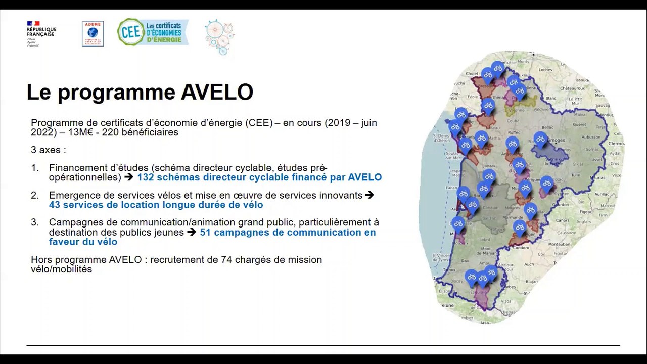Développer le système vélo/la culture vélo dans les territoires