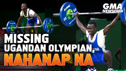 Ugandan Olympic weightlifter Julius Ssekitoleko, nahanap na | GMA News Feed