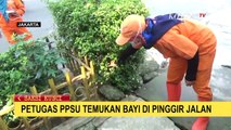 Petugas PPSU Temukan Bayi Berusia Satu Hari di Pinggir Jalan Ragunan