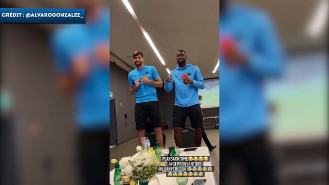 Séance bizutage à l'OM avec les nouvelles recrues Gerson, Luan Peres et Konrad de la Fuente !