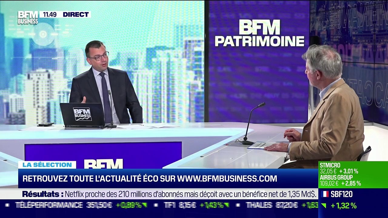 Sélection BFM Patrimoine: Une hausse de 7% depuis le début de l'année - 21/07