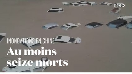 Download Video: Inondations historiques dans la province chinoise du Henan