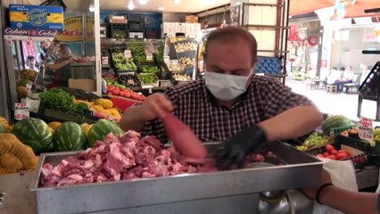 Ücretsiz olunca metrelerce kuyruk oluştu