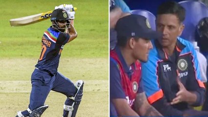 IND VS SL: Rahul Dravid Secret Message To Deepak Chahar | Oneindia Telugu