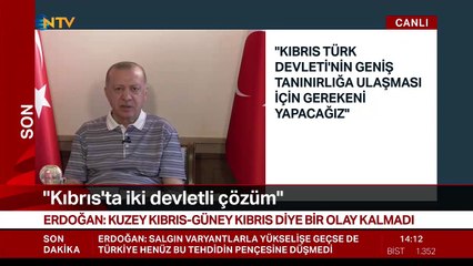 Erdoğan koronavirüs varyantları için uyardı: ''Pençesinden düşmedik''