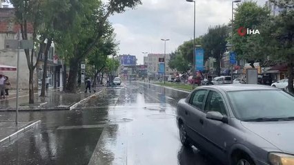 Kavurucu sıcaklar yerini yağışa bıraktı