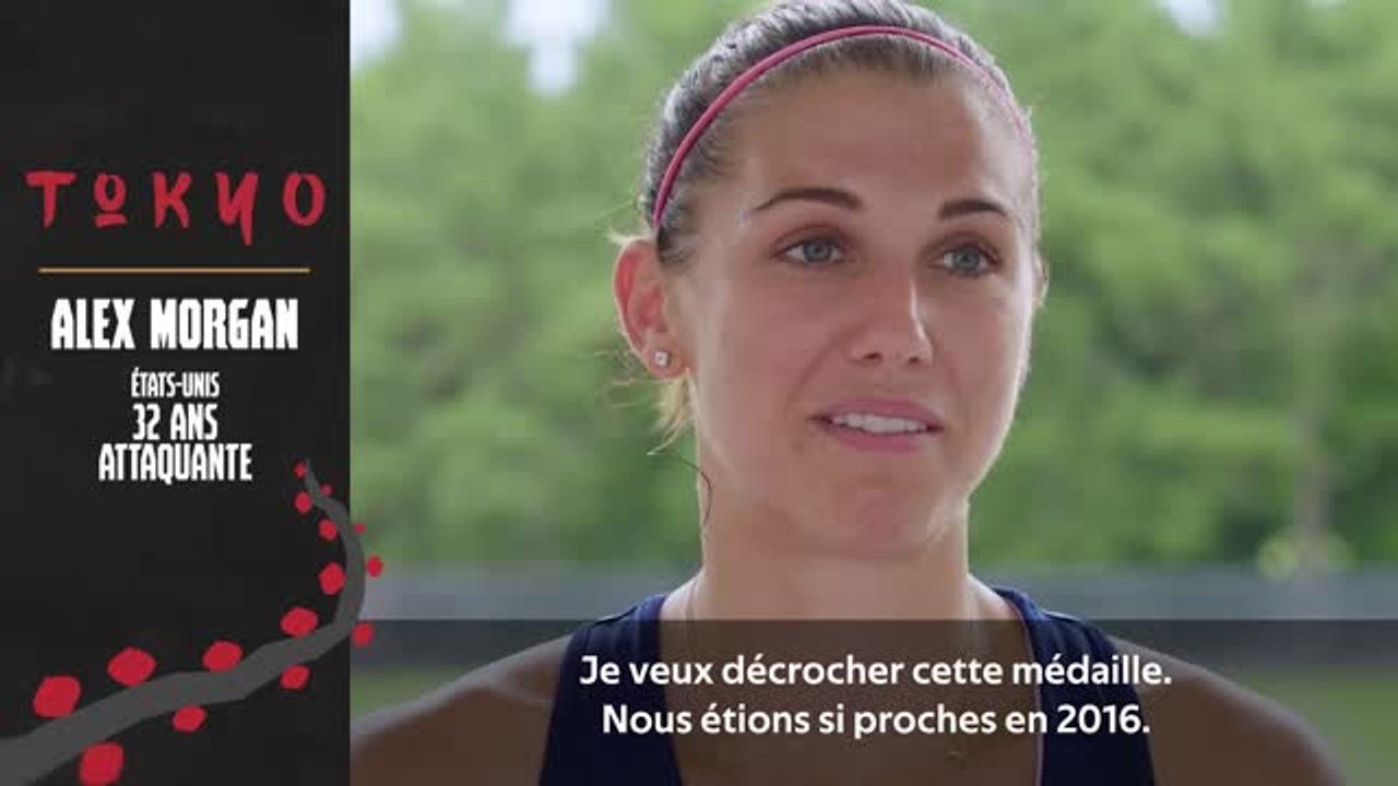 Les stars de Tokyo - Alex Morgan, en quête du doublé