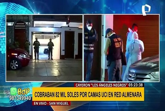Cayeron “Los Ángeles Negros”: cobraban 82 mil soles por una cama UCI en el Hospital Almenara