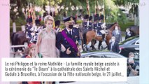 Philippe et Mathilde de Belgique en famille : une Fête nationale endeuillée, le clan fait bonne figure