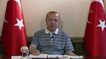 İSTANBUL - Cumhurbaşkanı Erdoğan: ''Artık Kıbrıs Türklerinin uluslararası görüşmelerde masadaki tek talebi egemen devlet statülerinin tanınmasıdır''