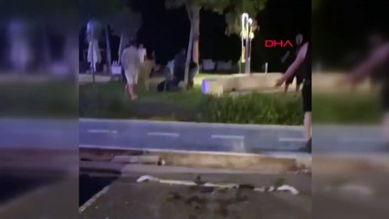 Bekçilerin yüzlerine biber gazı sıktığı taraflar kavgaya devam etti