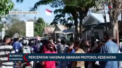 Download Video: Percepatan Vaksinasi di Kota Kupang Abaikan Protokol Kesehatan