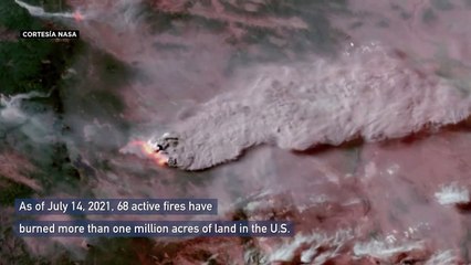 'Bootleg', el incendio más grande Estados Unidos, devora el sureste de Oregón