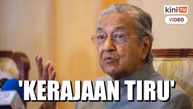 'Kerajaan tiru cadangan Pejuang tubuh majlis urus Covid-19' - Dr M
