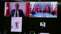 ANKARA - MHP heyeti, Saadet Partisi heyeti ile video konferans aracılığıyla bayramlaştı