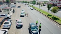 Jandarmadan drone ile trafik denetimi