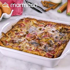 16883 - Clafoutis à la rhubarbe