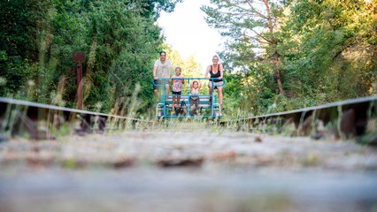 Tourisme dans la Vienne : on a testé pour vous le VéloRail de Chauvigny